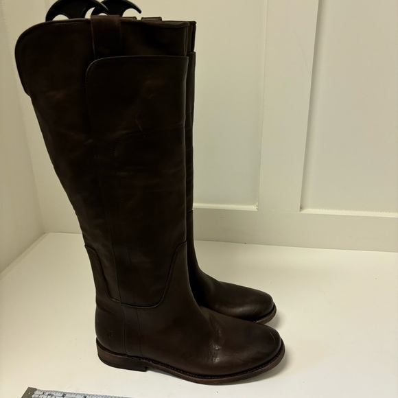 Frye Paige Tall Riding Boots Sz 6.5 - Picture 6 of 12